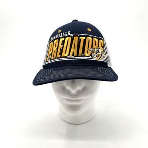 Zephyr Nashville Predators Hat Mesh Snapback Cap Arena Exclusive Spellout NHL